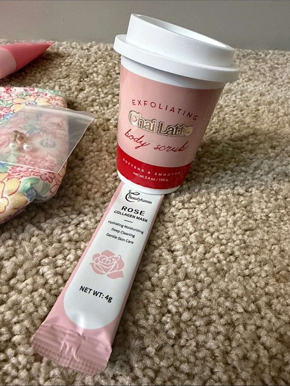 flamingo pink theme gift set
